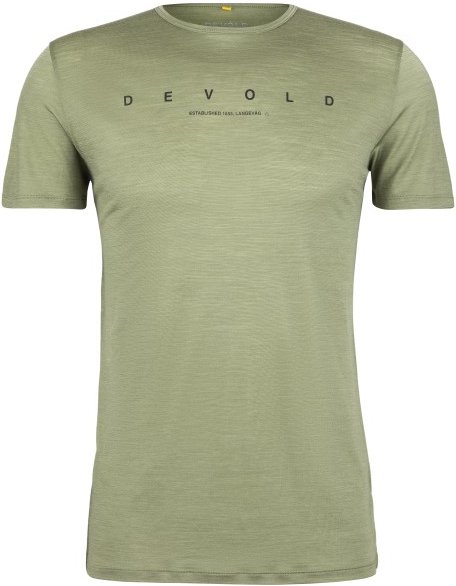 Thumbnail - Devold - Active Kerning Tee - Merinoshirt Gr M lichen