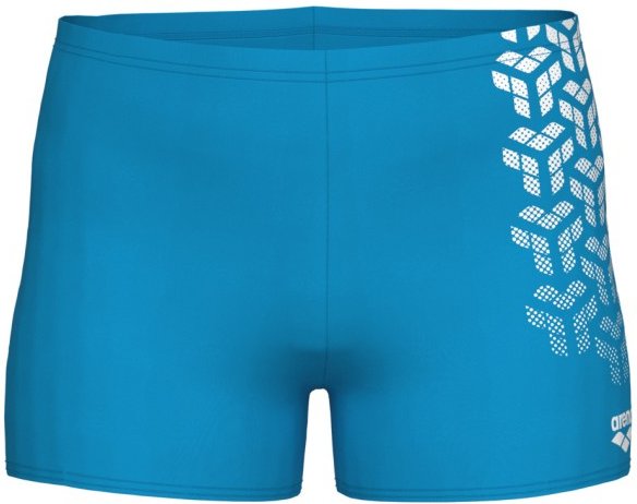 Arena - Boy's Arena Kikko V Swim Short Graphic - Badehose Gr 128 blau