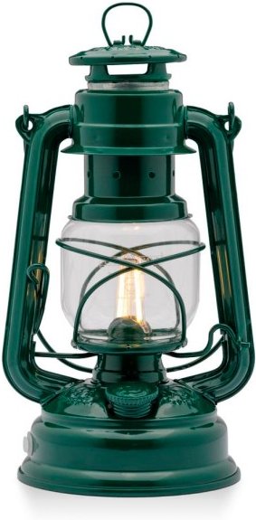 Feuerhand - LED Laterne Baby Special 276 - Kerzenlaterne grün