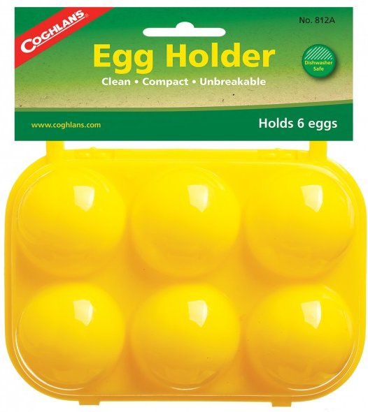 Coghlans - Eierbox - Essensaufbewahrung orange/grün/gelb