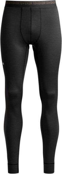Ortovox - 185 Rock'N'Wool Long Pants - Merinounterwäsche Gr L schwarz