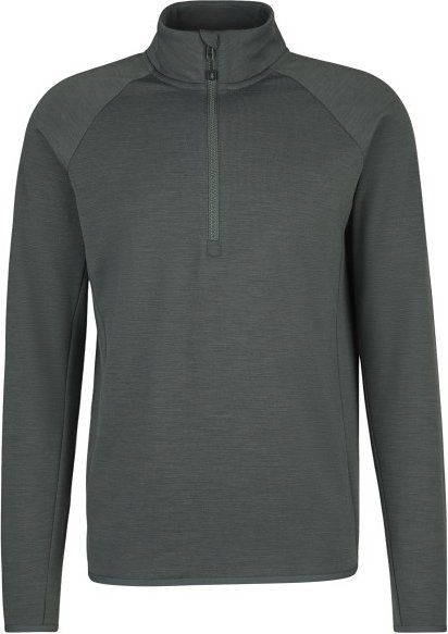 Heber Peak - MerinoBlend SaplingHe. II Half Zip - Pullover Gr 3XL grau