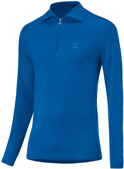 Thumbnail - Löffler - Midlayer Evo Turtle Transtex - Fleecepullover Gr 52 blau