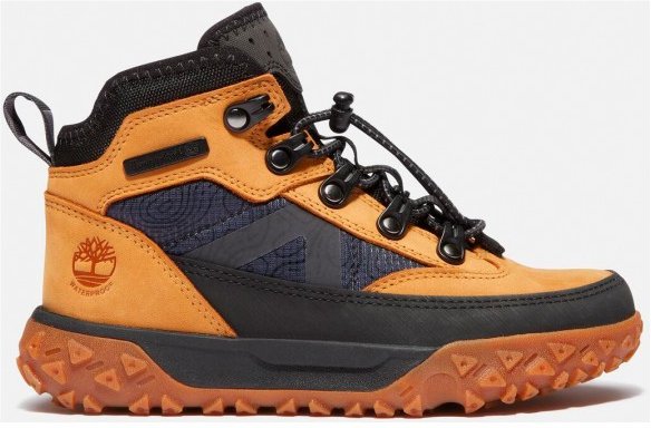 Timberland - Youth's Greenstride Motion 6 Mid Bungee WP Boot - Freizeitschuhe Gr 13 weiß