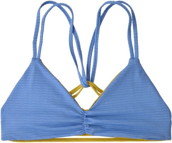 Patagonia - Women's Reversible Seaglass Bay Top - Bikini-Top Gr S blau