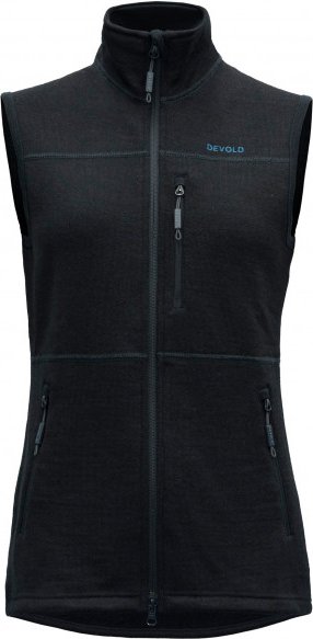 Thumbnail - Devold - Women's Thermo Wool Vest - Merinoweste Gr L schwarz
