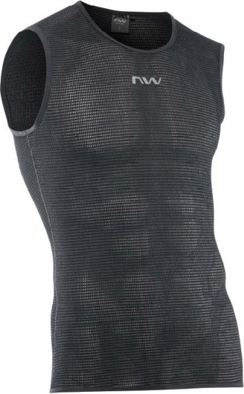 Northwave - Light Jersey Sleeveless - Kunstfaserunterwäsche Gr L grau