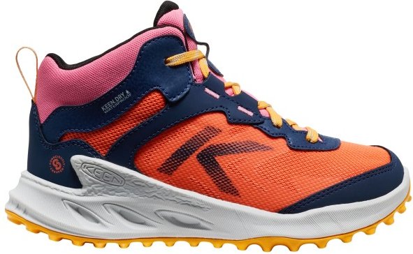 Keen - Youth Zionic Mid WP - Wanderschuhe Gr 39 naval academy / nasturtium