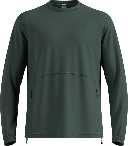 Thumbnail - Odlo - Mid Layer Classic Crew - Funktionsshirt Gr XXL blau
