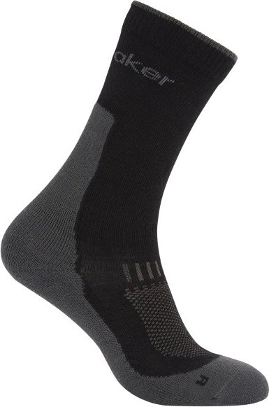 Thumbnail - Icebreaker - Merino Hike+ Light Crew - Wandersocken Gr XL schwarz