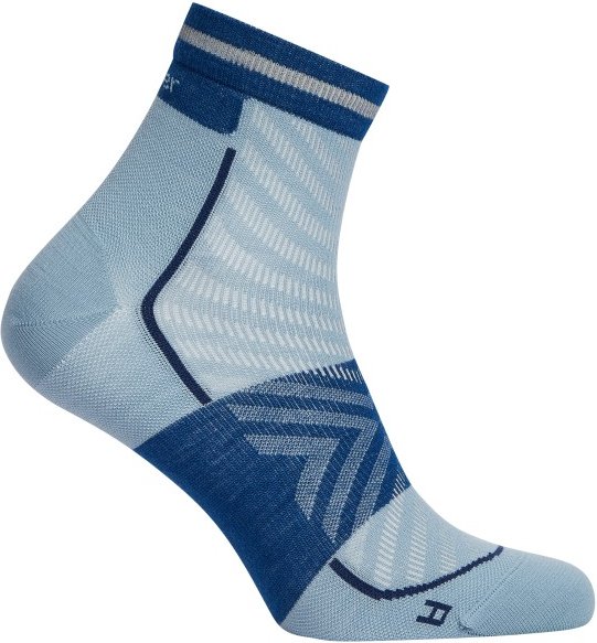 Icebreaker - Merino Run+ Ultralight Mini - Laufsocken Gr 44,5-46,5 grau