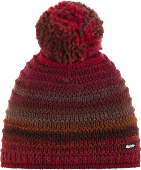 Eisbär - Mikata Pompon - Mütze Gr One Size rot