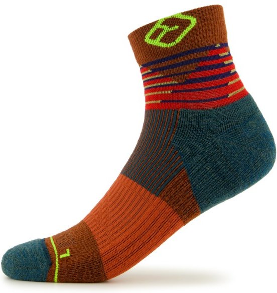 Ortovox - All Mountain Quarter Socks - Merinosocken Gr 45-47 bunt