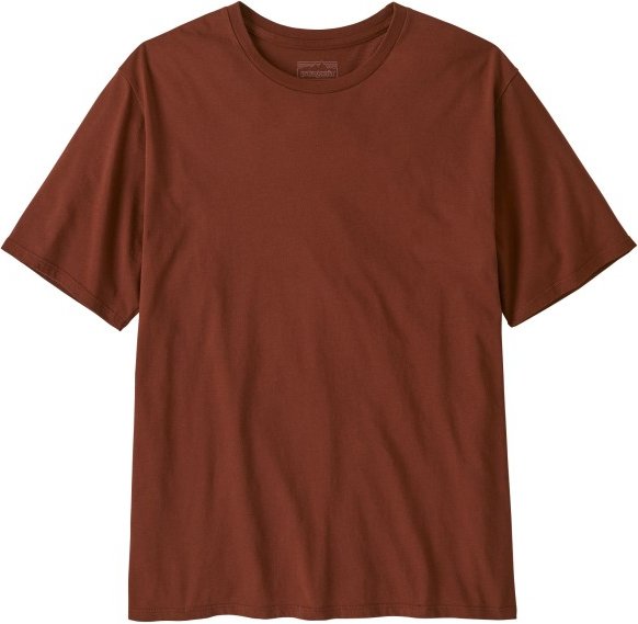 Patagonia - Daily Tee - T-Shirt Gr S braun/rot