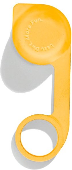 Bivo - Dusty the Dirt Cap - Verschlusskappe Gr One Size gelb