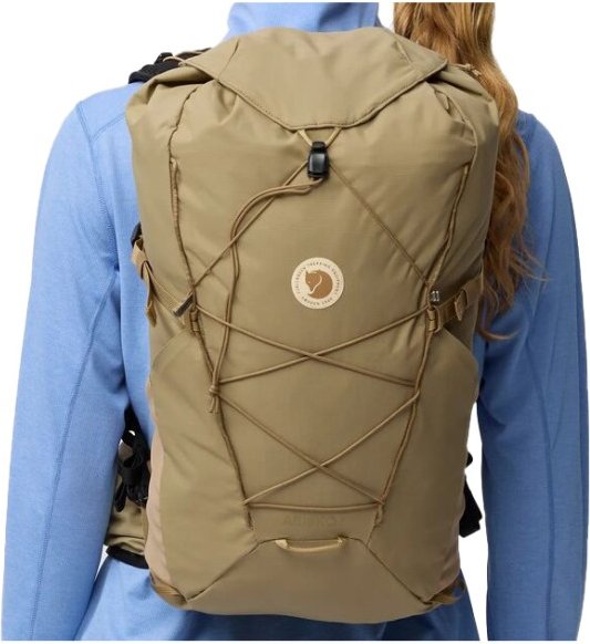Fjällräven - Abisko Hike Lite 20 - Wanderrucksack Gr M/L beige