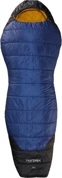 Nordisk - Puk -2 Curve - Kunstfaserschlafsack Gr XL - 220 cm blau/schwarz