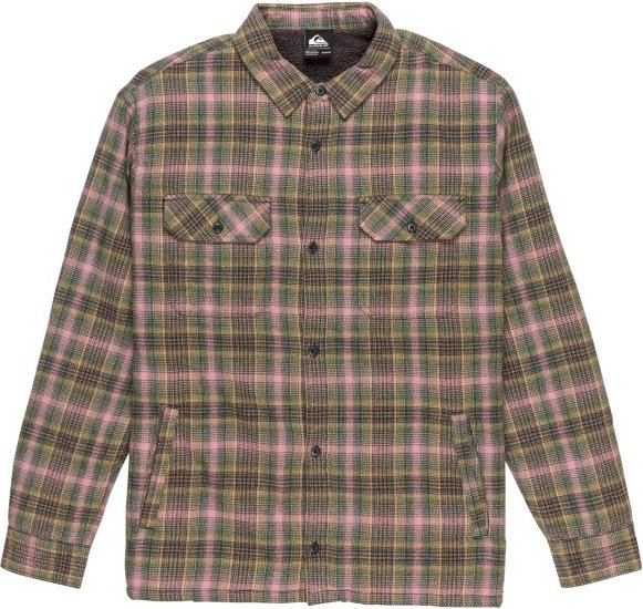 Quiksilver - Venture Sherpa Shirt - Hemd Gr L braun