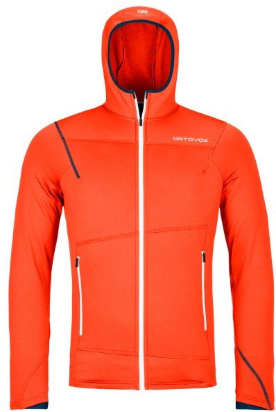 Ortovox - Fleece Light Hoody - Fleecejacke Gr S rot