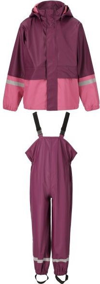 ZIG ZAG - Kid's Simba PU Set - Regenset Gr 104 lila