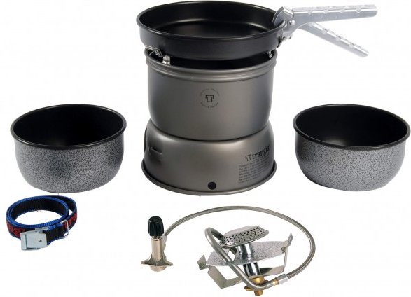 Trangia - 25-5 Sturmkocher mit Primus Gasbrenner - Gaskocher Gr 1080 g