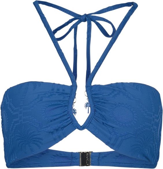Seafolly - Women's Chiara Diamond Wire Bandeau - Bikini-Top Gr 32 blau