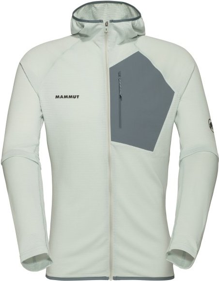 Mammut - Aenergy Light ML Hooded Jacket - Fleecejacke Gr S grau
