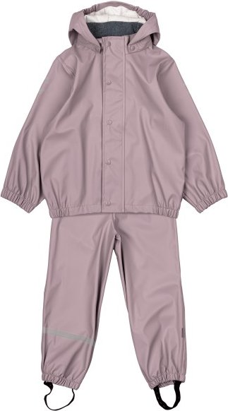 Mikk-Line - Kid's PU Rain No Suspenders - Overall Gr 128 rosa