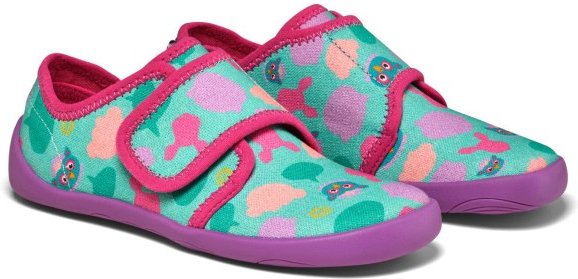 Affenzahn - Kid's Hausschuh Baumwolle Movy - Hüttenschuhe Gr 22 bunt