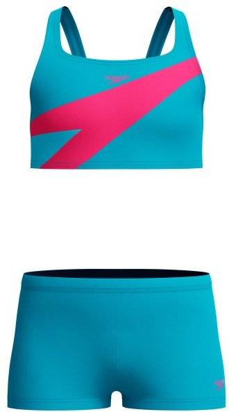 Speedo - Kid's Hyperboom Butterfly Back Two Piece - Bikini Gr 164 türkis