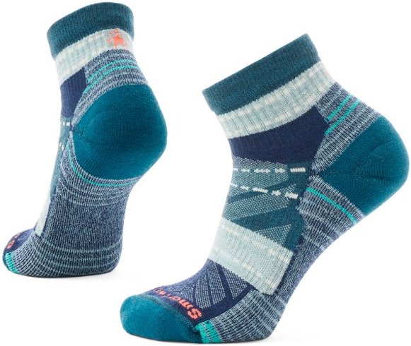 Smartwool - Women's Hike Light Cushion Margarita Ankle - Wandersocken Gr 38-41 blau