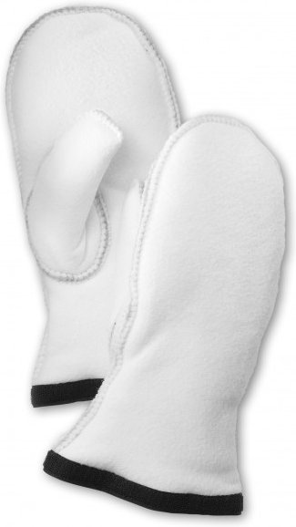 Hestra - Women's Heli Ski Liner Mitt - Handschuhe Gr 7 weiß/grau