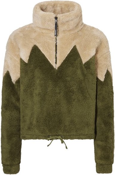 Rehall - Women's Lauren - Fleecepullover Gr S oliv