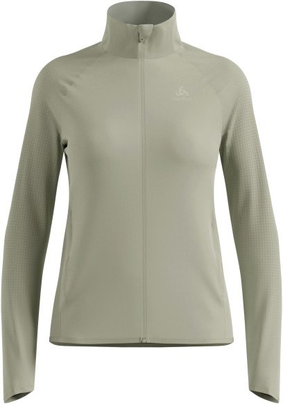 Thumbnail - Odlo - Women's Zeroweight Warm Hybrid Jacket - Laufjacke Gr XL oliv
