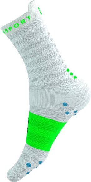 Compressport - Pro Racing Socks V4.0 Ultralight Run High - Laufsocken Gr T4 - EU 45-48 grau