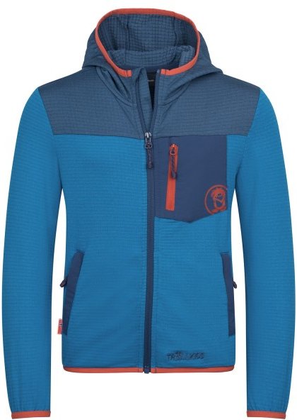 Trollkids - Kid's Holmedal Jacket - Fleecejacke Gr 164 blau