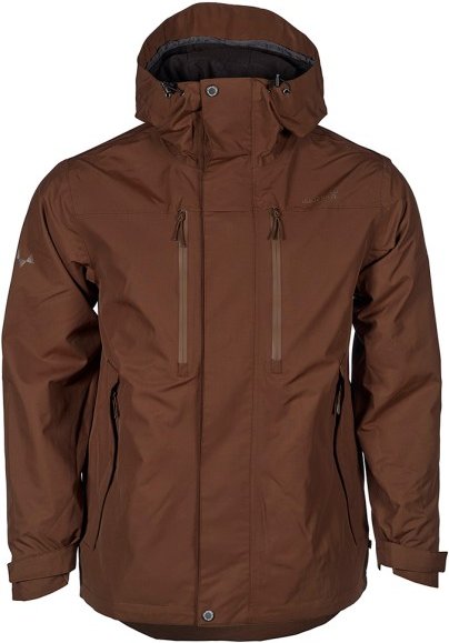Thumbnail - Isbjörn - Teen's Tripod Hardshell Jacket - Skijacke Gr 170/176 braun