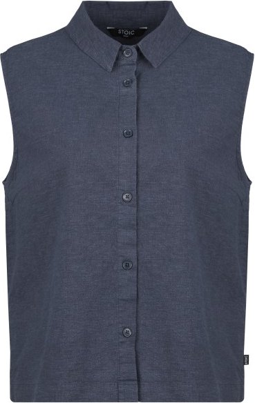 Thumbnail - Stoic - Women's Hemp54 BjurholmSt. Blouse - Bluse Gr S blau