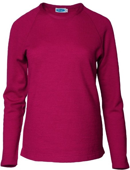 Thumbnail - Reiff - Women's Shirt Fany - Merinopullover Gr L rosa/rot