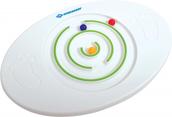 Schildkröt Fun Sports - Kids Balance Board Gr 45 x 30 x 4 cm weiß/grün