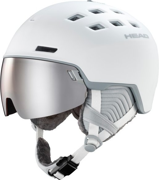 Head - Women's Rachel S2 VLT 20% - Skihelm Gr 56-59 cm - M/L grau/weiß