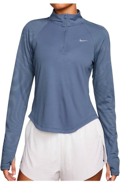 Nike - Women's Tempo Flash Dri-Fit Half-Zip - Laufshirt Gr XS blau