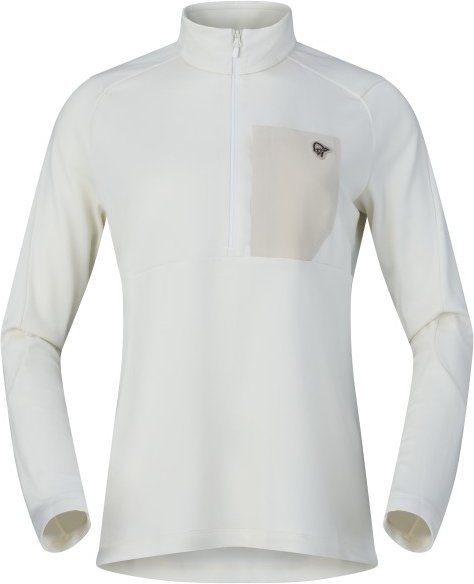 Thumbnail - Norrøna - Women's Femund Warm1 Half-Zip - Fleecepullover Gr M grau