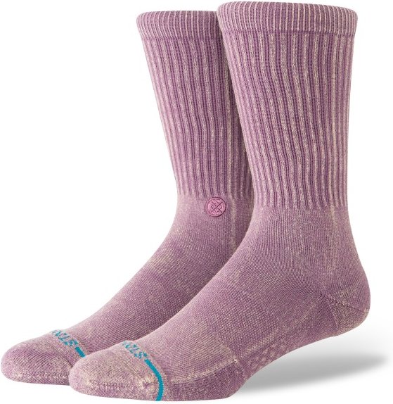 Stance - Icon Dyed Crew - Multifunktionssocken Gr 38-42 rosa