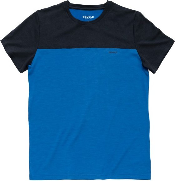 Devold - Classic Linear Tee - Merinoshirt Gr XXL blau