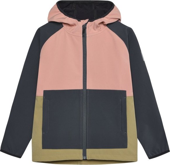 Color Kids - Kid's Junior Softshell Colorblock - Softshelljacke Gr 164 bunt