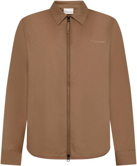 KnowledgeCotton Apparel - Women's Vent Ripstop 90 Overshirt - Freizeitjacke Gr L braun