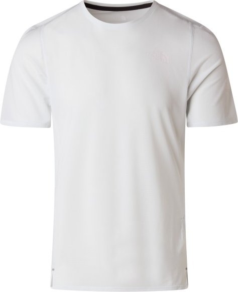 The North Face - Summit High Trail S/S - Laufshirt Gr L weiß/grau