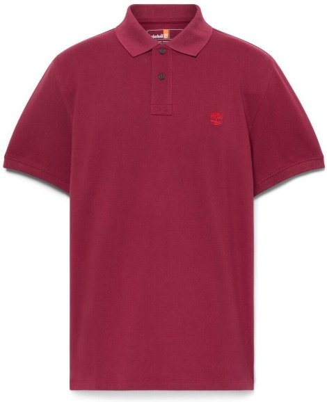 Timberland - Millers River Pique S/S Polo - Polo-Shirt Gr M rot