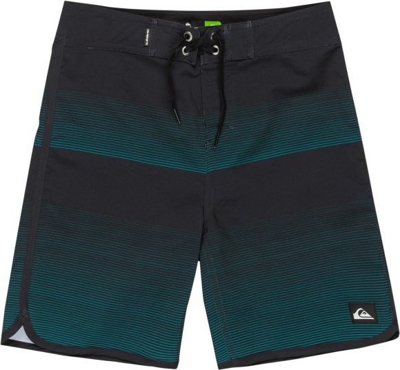 Quiksilver - Kid's Surfsilk Scallop 17 - Boardshorts Gr 8 Years schwarz/blau